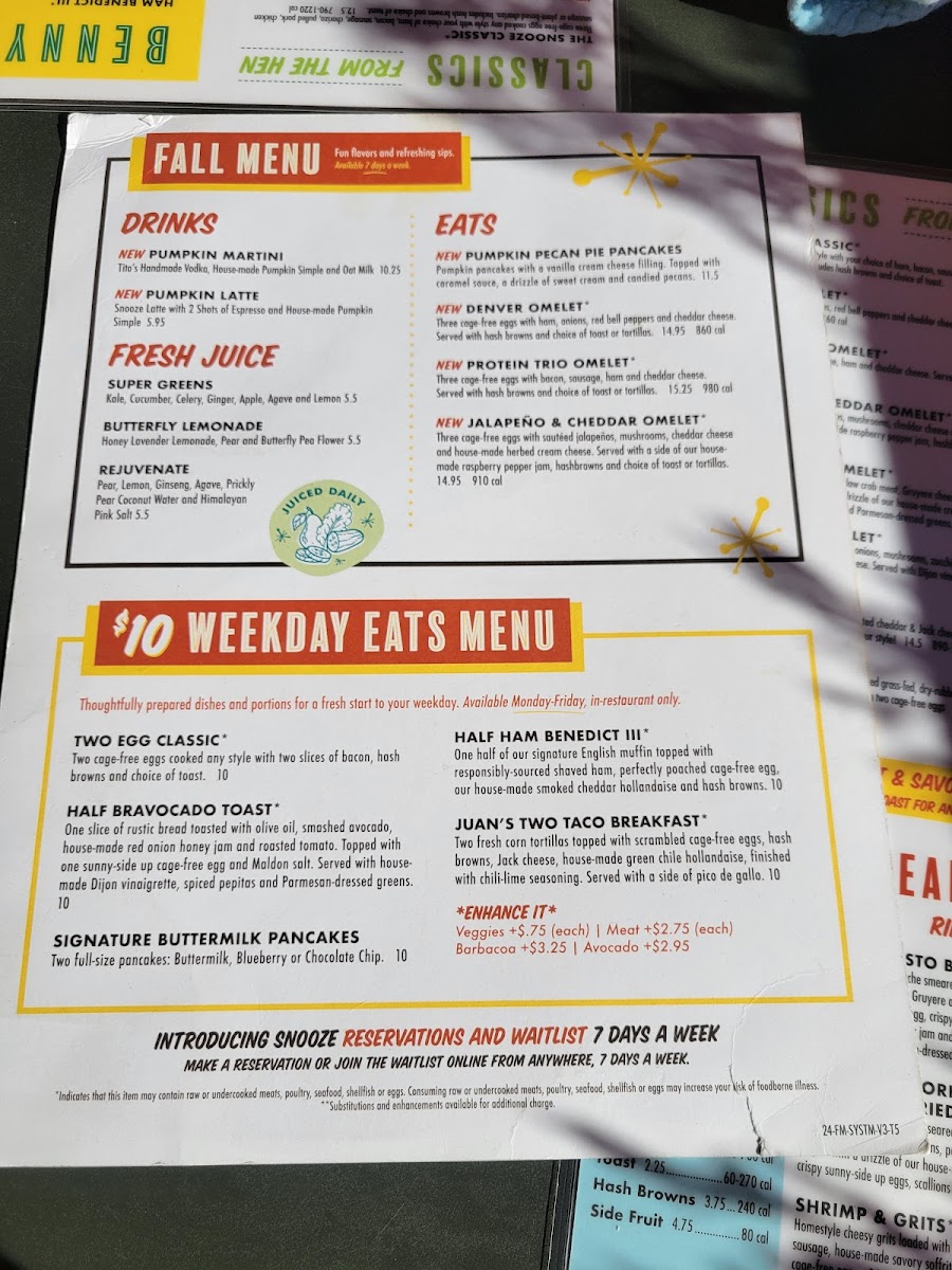 Snooze, An A.m. Eatery Menu-6